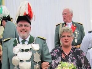 Koenigspaar2011 Petra und Torsten Arend